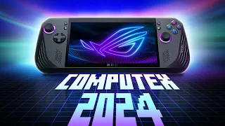 Главные новинки COMPUTEX 2024 - ROG Ally X, Zotac Zone и MSI Claw!