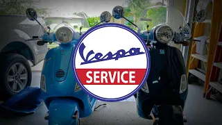 Vespa LX 150 Engine Oil Change DIY (2007)