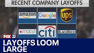 Layoffs loom large over US jobs report