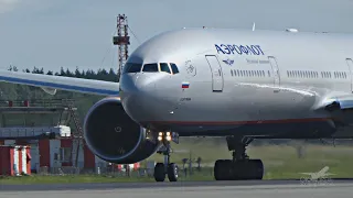 Аэрофлот Три новых Боинга 777 Аэропорт Шереметьево