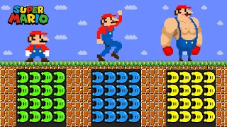 Super Mario Bros. but Every Moon Powerups Make Mario STRONGER | Game Animation