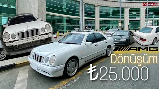 W210 E200K Aracımı Orjinal E55 AMG’ye DÖNÜŞTÜRDÜM / 20 Yıllık Parçalar / Mercedes-Benz Conversion