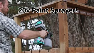 Finally an affordable 20v Paint Sprayer - Litheli Tools