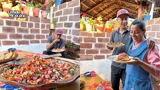 Hoy No Fueron a la Escuela Andan Trabajando y ya les Tengo el Ceviche de Salchicha Que les Gusta