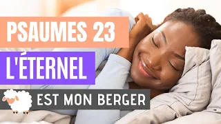 Psaume 23: L'Éternel est mon berger (Versets bibliques pour dormir avec music)