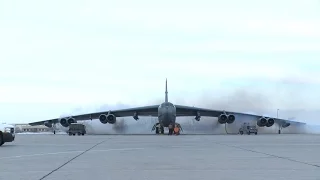 [HD] Mighty B52 Compilation! (cockpit view, bombing footage etc!)