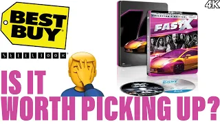 FAST X 4K #steelbook #unboxing and #review | #fyp #fastandfurious #fastx #cars