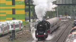 01 0509-8 und 41 1144-9 mit Sonderzügen am 17.10.2020