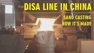 Grey iron and Ductile iron sand casting foundry in China- automated DISAMATIC!
