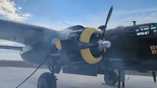 B-25 Engine Start