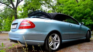 мерседес кабрио тест драйв Mercedes Benz CLK W209