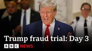 Donald Trump: Judge issues gag order on former US president in New York fraud case - BBC News