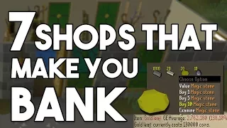 These 7 Shops in OSRS Can Make you Bank! Oldschool Runescape Money Making Method [OSRS]