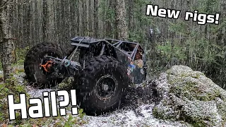 Rock Crawling in a Hail Storm! - S12E14