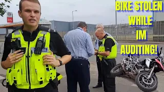 Police Called To A Motorcycle Theft! 🏍👮‍♂️