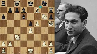 Mikhail Tal Gives Up a Whole Board To Force A Win