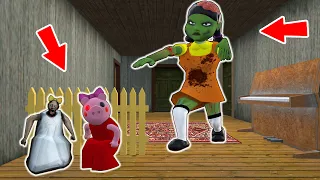Squid Game Zombie vs Granny vs Piggy vs Kindergarten - funny horror animation parody (p.256)