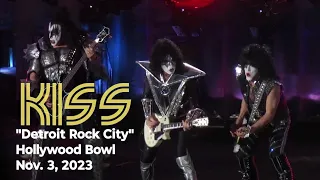 KISS - "Detroit Rock City" - Nov. 3 2023 - Hollywood Bowl, Los Angeles, CA
