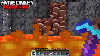 No Armour in the Nether is Terrifying... (Naked and Afraid #3)