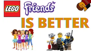 Lego Friends Is Significantly Better than Lego City