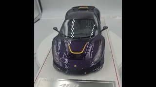 DAVIS GIOVANNI D&G DG18151C NOVITEC FERRARI 488 PISTA VIOLA HONG KONG