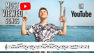 TOP 10 Most Popular Songs On YouTube (with Sheet Music)