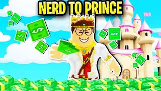 Nerd Finds Out He Is A Prince In Roblox Brookhaven.. 👑🤑