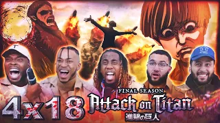 Attack on Titan 4x18 "Sneak Attack" Reaction/Review