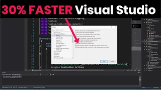 How to Speed Up Visual Studio By 30% | Best Visual Studio Settings for Software Developers