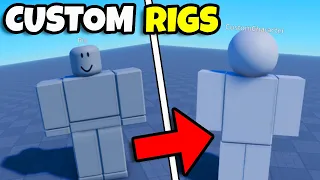 How to MAKE Custom CHARACTERS in Roblox Studio!