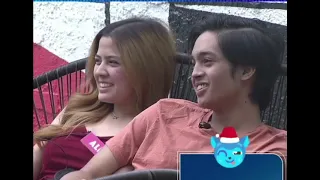 KDLEX | Spotted! so sweet! Holding hands habang nag kukwentuhan!  #pbbkumunityseason10  #kdlex