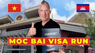 Visa Run Vietnam To Cambodia | Moc Bai Border #hellovietnam