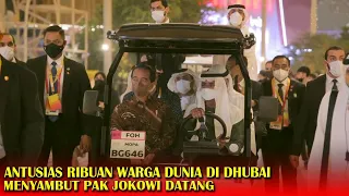 Dimana2 jadi Idola, Semua Antusias Banget Nyambut Pak Jokowi ini Kayak Bukan di Dhubai