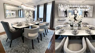 EXTREME DINING ROOM MAKEOVER | DIY LUXE Wall Decor On A Budget | aesthetic room transformation