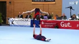 Acro Cup Albershausen 2013 Mixed Pair Balance Youth Lithuania - Solovjov Kislaja