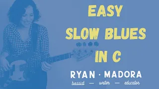 How To Play A Easy Slow Blues In C On The Bass: A Must Know 12 Bar Blues Pattern For Bass Players