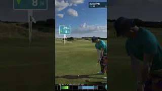 I used hybrid for a 29 yard shot (big fail) #golf