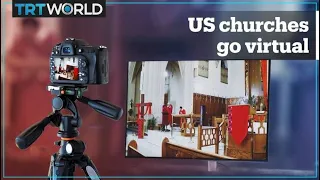 US churches hold virtual services amid coronavirus pandemic