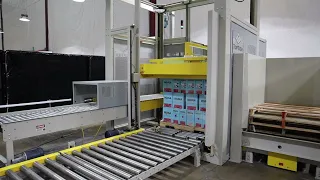 Top Tier Inc TT-L20 Low Level Palletizer Demonstration