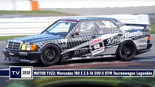 MOTOR TV22: Der Mercedes 190 E 2.5-16 EVO I DTM von Marvin Schaid Tourenwagen Legenden Hockenheim