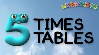 5 Times Tables Song -  Numberjacks