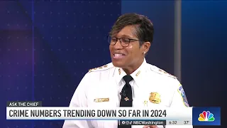 DC police chief talks Shaw mass shooting, 2024 crime trends and enforcement programs | NBC4