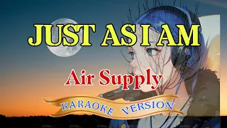 Just as I am Karaoke | Air Supply | @Kiwifil Karaoke Tambayan