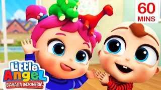 Jill Merawat Adik Bayi | Kartun Anak | Little Angel Bahasa Indonesia