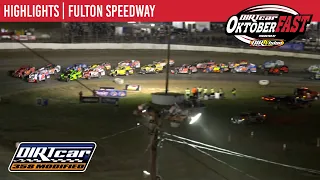 DIRTcar 358 Modifieds Fulton Speedway October 8, 2020 | HIGHLIGHTS