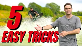 FIRST 5 TRICKS TO LEARN WAKEBOARDING | IN ORDER | TIPS