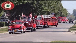 Old Fire Trucks Parade Lights & Sirens - C-Kent FireFest 2019 + C-Kent EMS 1129