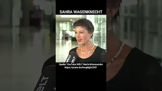 Ausschnitt: Sahra Wagenknecht Migration, Ausbildung und Fachkräfte in Deutschland. #shorts #politik