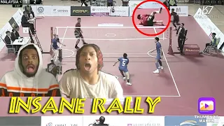 Top 10 Insane Sepak takraw Rally Actions !