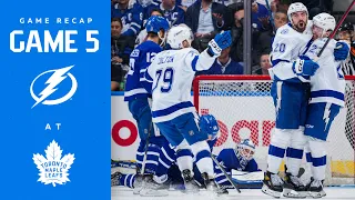 GAME 5: Lightning @ Maple Leafs Recap 4/27/23 | STILL ALIVE!